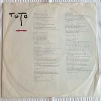 Toto LpTurn Back Vinile usato 1981 no copertina