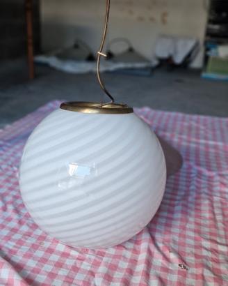 Serie lampadari vari "tipo Murano"