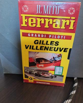 VHS Il mito Ferrari - Gilles Villeneuve