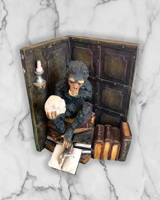 Fermalibro Scimmia Darwin Evoluzione - Pezzo Unico