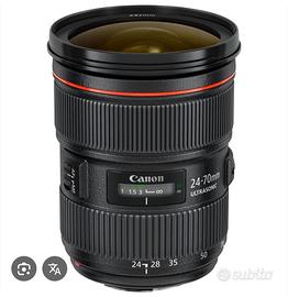 OBBIETTIVI CANON TOP DI GAMMA