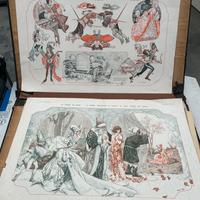 La vie Parisienne stampe cm.54x34 vintage