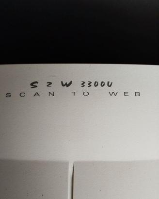 Scanner Acer S2W 3300U come nuovo