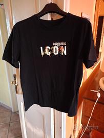 t-shirt Dsq2 size XXL colore nero