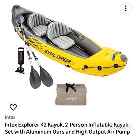 Canoa due posti gonfiabile