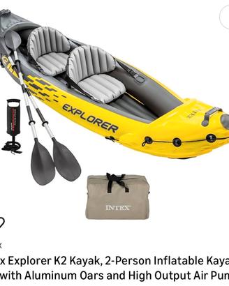 Canoa due posti gonfiabile