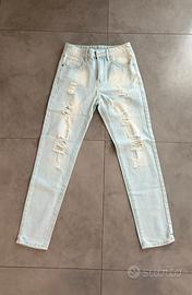 Jeans azzurri skinny