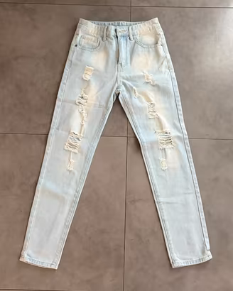 Jeans azzurri skinny