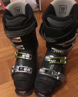 Scarponi Sci donna Salomon misura 25.5