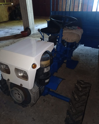 Motocoltivatore cassonetto