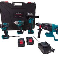 KIT lavoro 4 in 1 a batteria, motori Brushless 