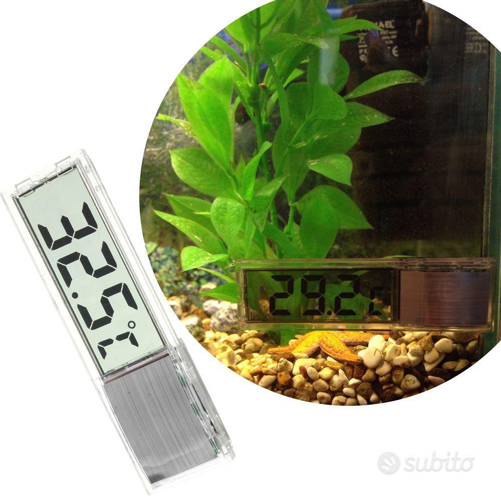 Termometro Digitale Per Acquario - Senza Fili, LED, Autoadesivo, Per Acqua Dolce/Salata, Rettili - Foto 9