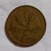 20 lire 1958