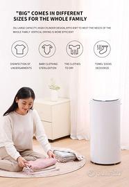 250€ Asciugatrice Xiaomi Intelligent UV Steril