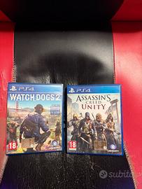 Assassin’s Creed Unity-Watch Dogs 2 PS4/PS5