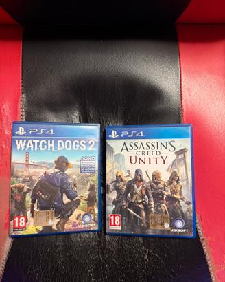 Assassin’s Creed Unity-Watch Dogs 2 PS4/PS5