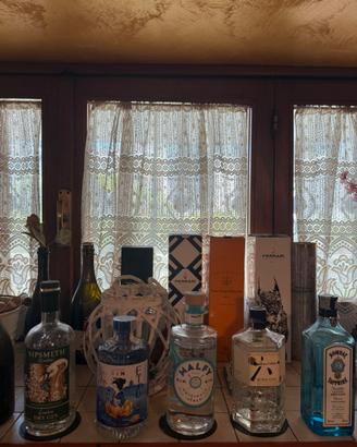 Gin  Etsu, Sipsmith, Malfy, Roku, Bombay, Hendrix