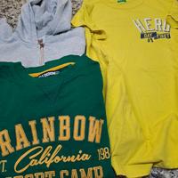 2 felpe ragazzo e 1 t-shirt 12 anni