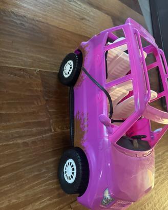 Barbie SUV Rosa fuoristrada per barbie