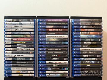 GIOCHI PS4 / PS5 - 10 GENNAIO COLLEZIONE COMPLETA!