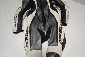Tuta Moto Dainese Crono in Pelle Intera Tg. 46