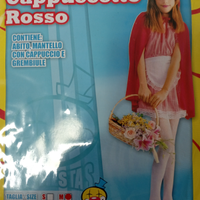 Vestito Carnevale Cappuccetto rosso