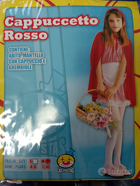 Vestito Carnevale Cappuccetto rosso