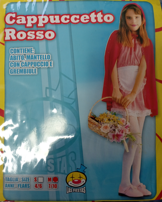 Vestito Carnevale Cappuccetto rosso