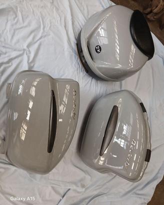 tris borse + bauletto