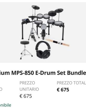 Batteria elettronica come nuova