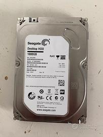 Hard disk 1TB  2.5” Seagate