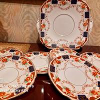 Servizio da torta Vintage Porcellana Inglese 
