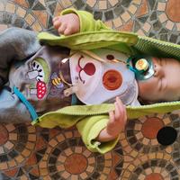 reborn maschio in silicone realistico nuovo con ac