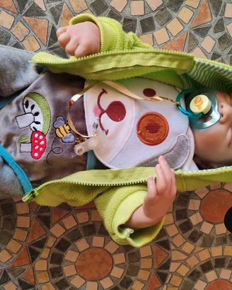 reborn maschio in silicone realistico nuovo con ac