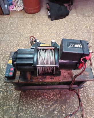 verricello elettrico 12volt