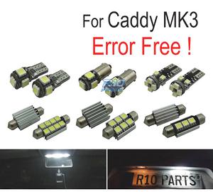 KIT 15 LAMPADE LED INTERNE PER VOLKSWAGEN VW CADDY