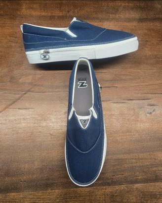 Scarpe sneakers slip-on zip intercambiabili 43