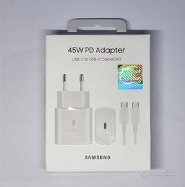 Caricatore Samsung 45W originale con Cavo USB-C 5A