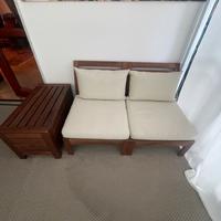 Divanetto applaro’ ikea completo di alzate lateral