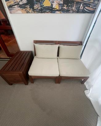 Divanetto applaro’ ikea completo di alzate lateral