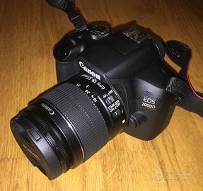 Canon EOS 2000D + EF-S 18-55mm + custodia