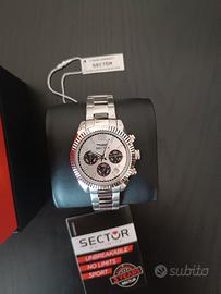 Orologio Sector no limits 39 mm silver nuovo