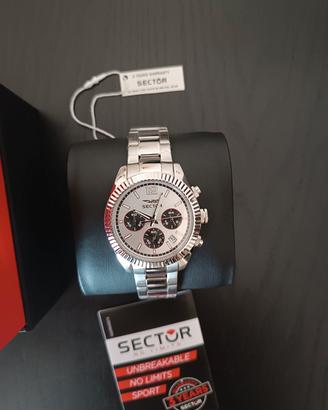 Orologio Sector no limits 39 mm silver nuovo