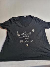 3 maglie fiorella rubino taglia XL
