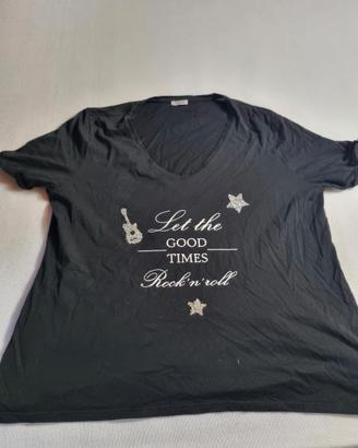 3 maglie fiorella rubino taglia XL