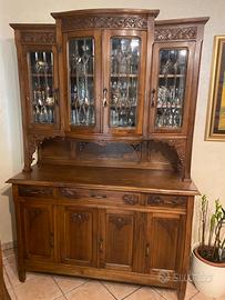 CREDENZE IN NOCE MASSELLO PRIMI 900 STILE LIBERTY