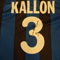 Maglia Inter Kallon autografata