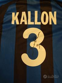 Maglia Inter Kallon autografata