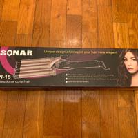piastra Sonar SN15-capelli ondulati 5 tubi-NUOVO!!