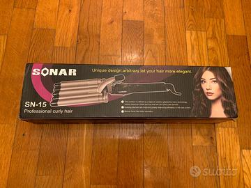 piastra Sonar SN15-capelli ondulati 5 tubi-NUOVO!!